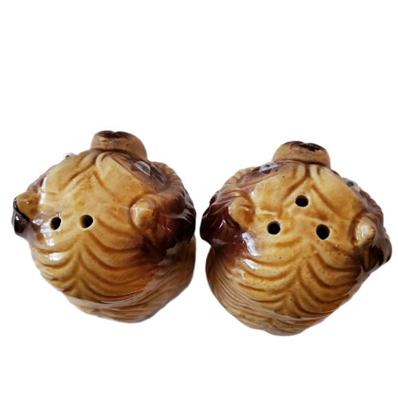 Vintage Googly Eyes Pekinese Dog Salt & Pe… - Picture 4 of 6